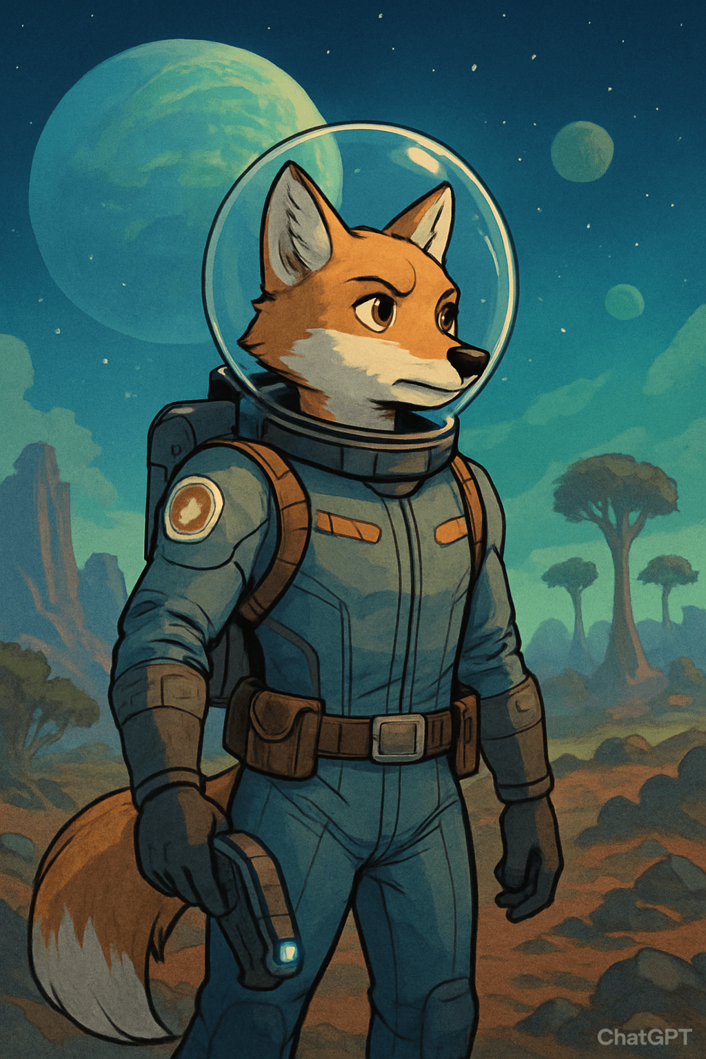 Introducing Captain Fox